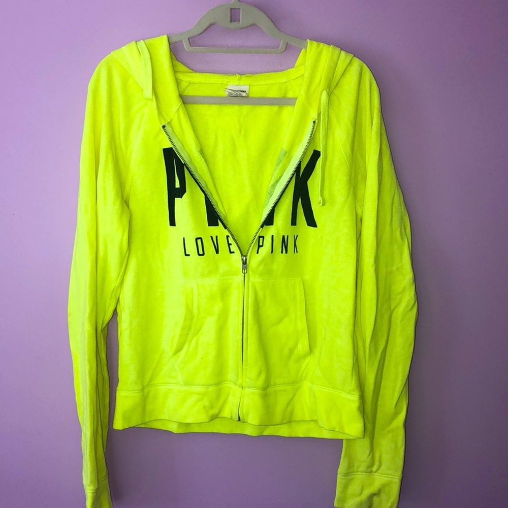 Pink by Victoria’s Secret Zip-Up Jacket w/ hood